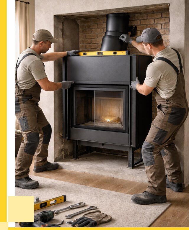 Установка каминных топок в Шуе под ключ от 18504 р. | ЭриданШуя