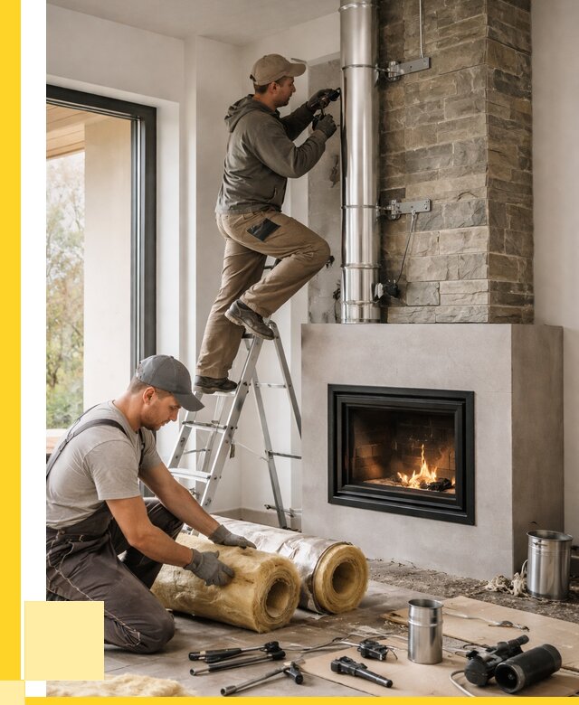 Монтаж дымоходов для каминов в Шуе от 15420 р. ЭриданШуя