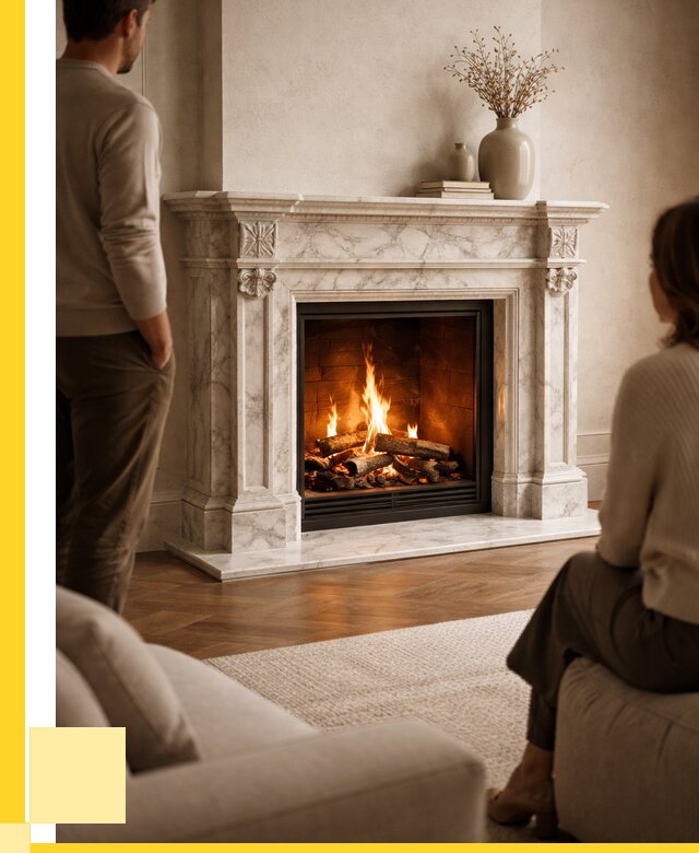 Мраморные камины под ключ в Шуе от 257000 р. | ЭриданШуя