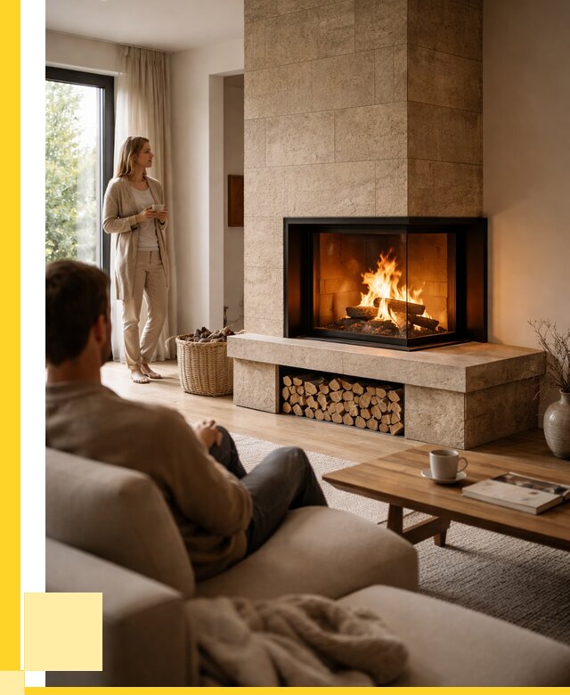 Угловые камины из кирпича установка в Шуе от 154200 р. ЭриданШуя