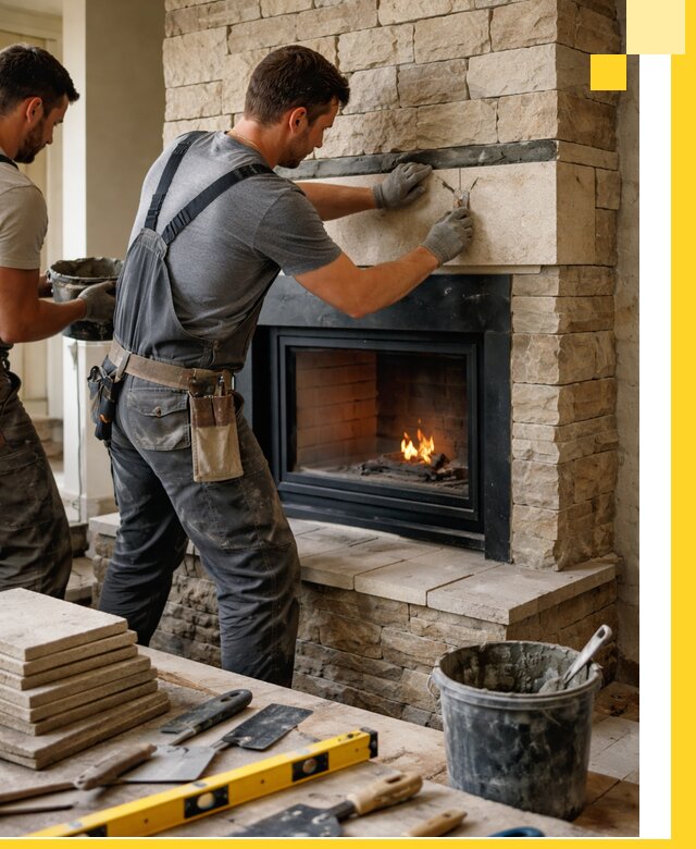 Проектирование и установка открытых каминов в Шуе