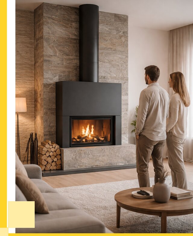 Закрытые камины под ключ в Шуе от 123360 р., ЭриданШуя