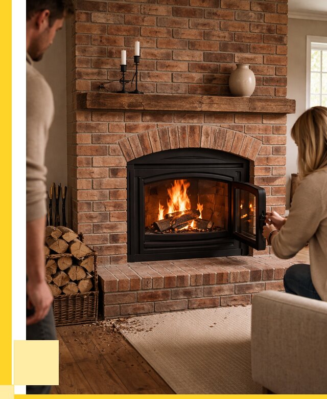 Кирпичные камины под ключ в Шуе от 154200 р. | ЭриданШуя