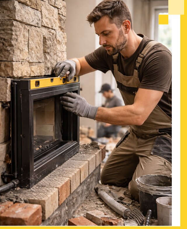 Дровяные камины под ключ в Шуе: монтаж, обустройство