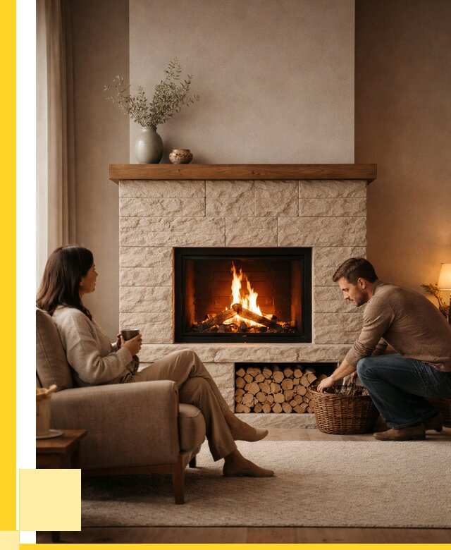 Камины для дома в Шуе под ключ от 154200 р. | ЭриданШуя