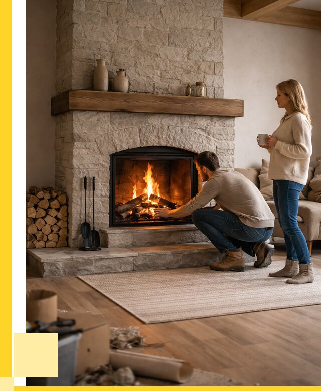 Камины для загородного дома в Шуе от 359800 р., ЭриданШуя