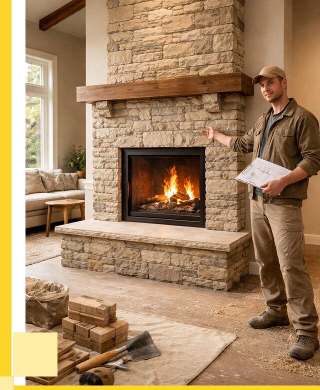 Камины под ключ в Шуе от 185040 р. | ЭриданШуя — установка