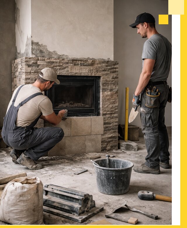 Камины под ключ в Шуе: проект, изготовление и монтаж