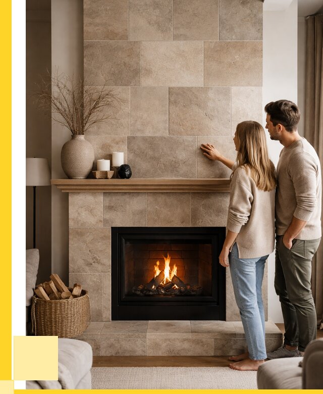 Облицовка каминов керамогранитом в Шуе от 4626 р. | ЭриданШуя