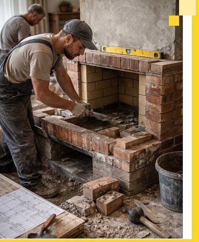 Изготовление и установка каминопечей под ключ в Шуе