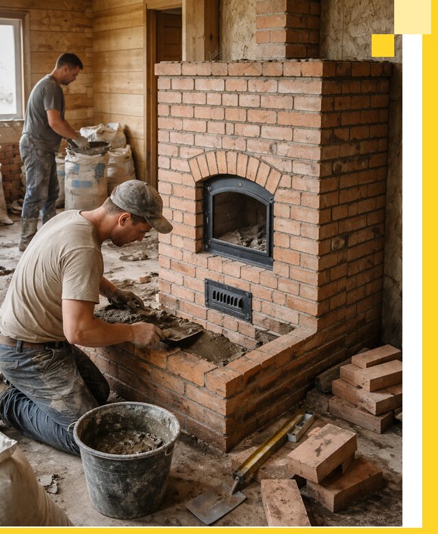 Профессиональное строительство печей в Шуе под ключ