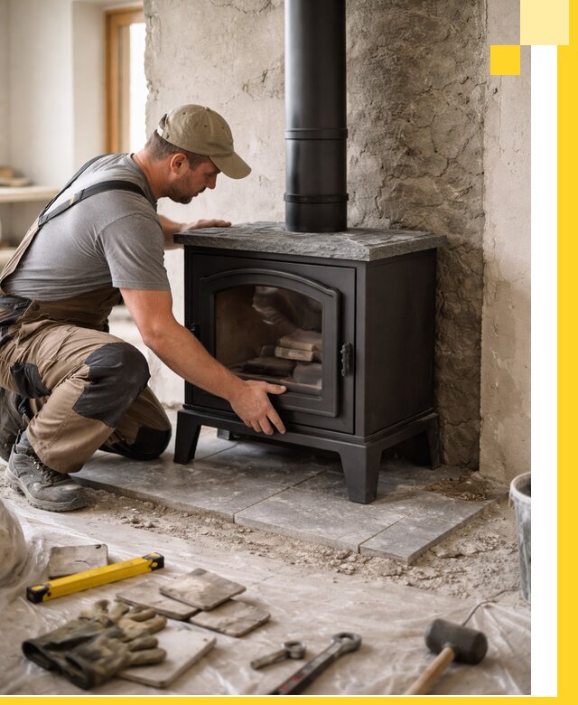 Профессиональный монтаж печей и каминов в Шуе под ключ