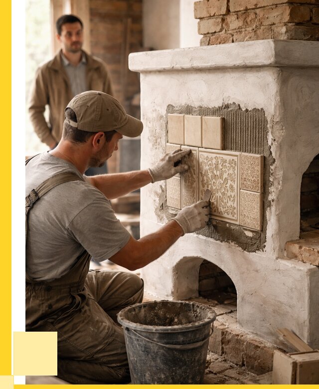 Отделка печей и банных печей в Шуе от 35980 р. | ЭриданШуя