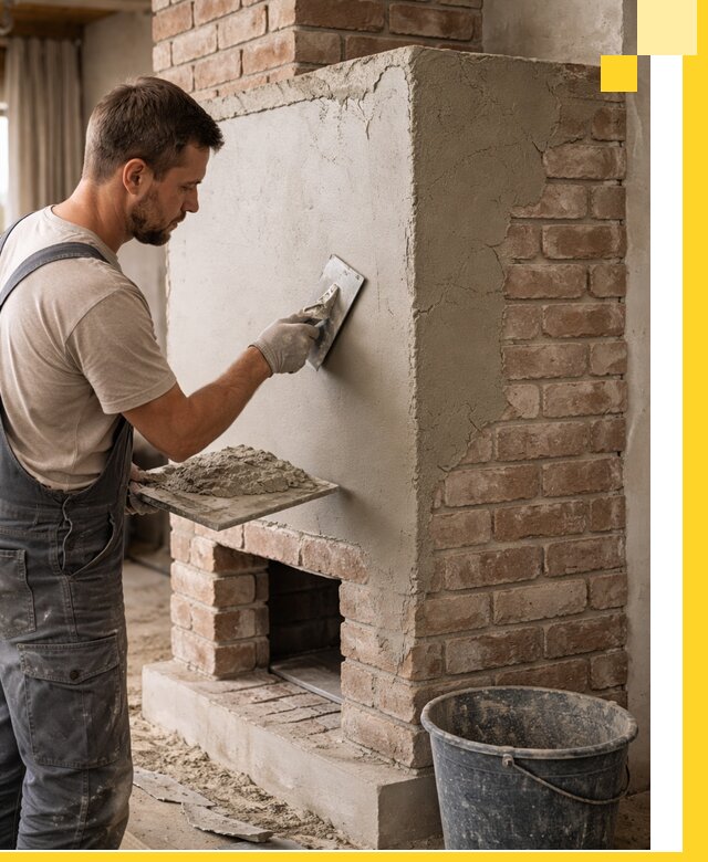 Отделка печей и облицовка каминов в Шуе под ключ