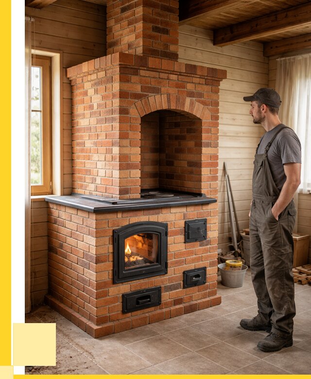 Кирпичные печи в Шуе: купить от 154200 р. | ЭриданШуя