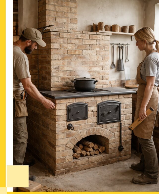 Варочно отопительные печи в Шуе от 92520 р. | ЭриданШуя