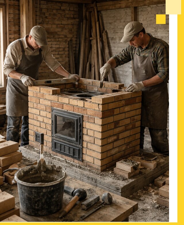 Изготовление и установка варочных печей под ключ в Шуе