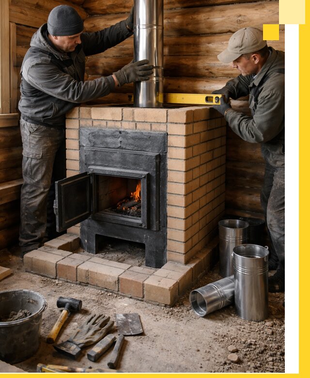 Проектирование, изготовление и установка банных печей в Шуе