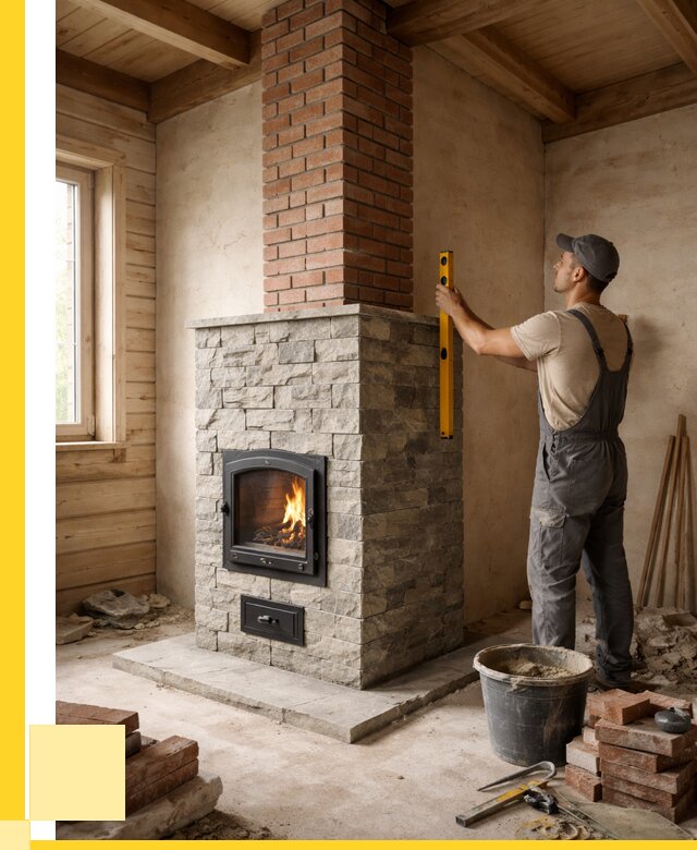 Печи и дымоходы под ключ в Шуе от 46260 р., ЭриданШуя