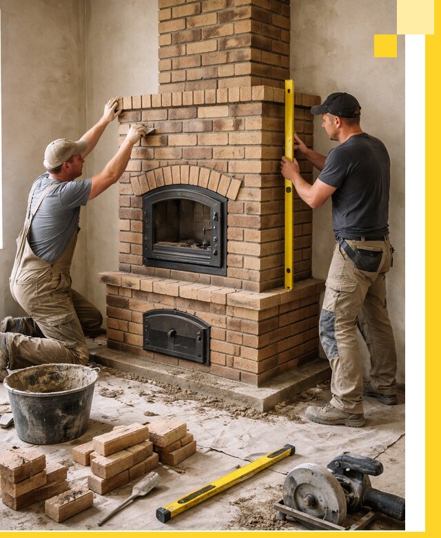 Продажа и установка печей и каминов для дома под ключ в Шуе