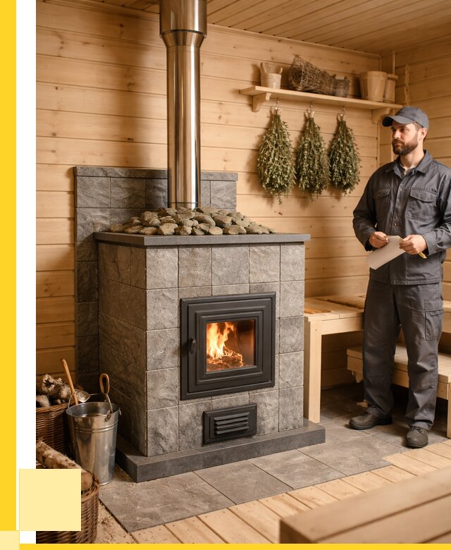 Печи для бани под ключ в Шуе от 123360 р. | ЭриданШуя