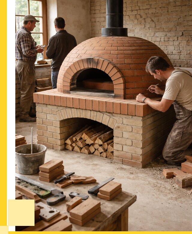 Помпейская печь дровяная для пиццы в Шуе | ЭриданШуя от 205600 р.