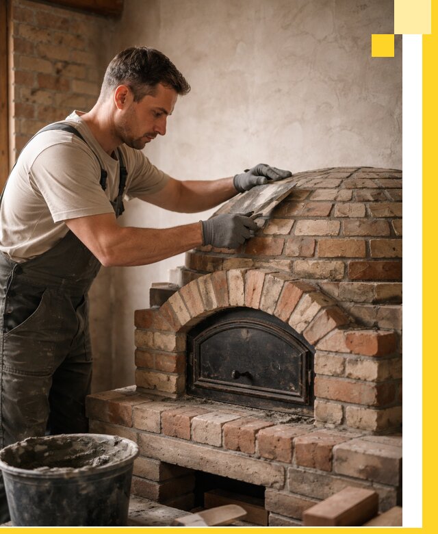 Изготовление и монтаж помпейских печей на заказ в Шуе