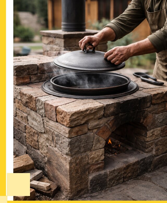 Печи для казана в Шуе по цене от 18504 р. | ЭриданШуя