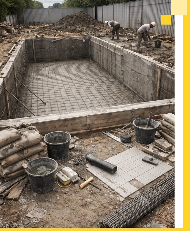 Строительство бассейнов под ключ в Шуе, дизайн и монтаж