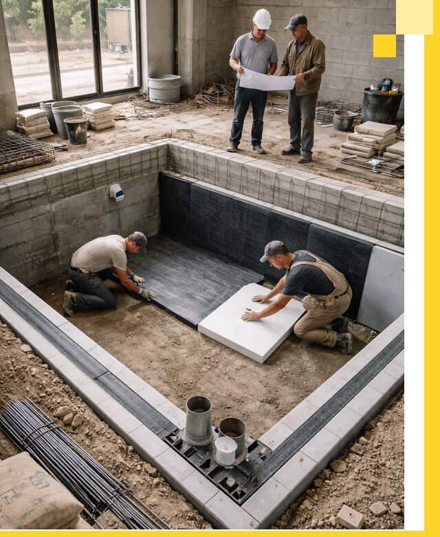 Проекты частных и общественных бассейнов под ключ в Шуе