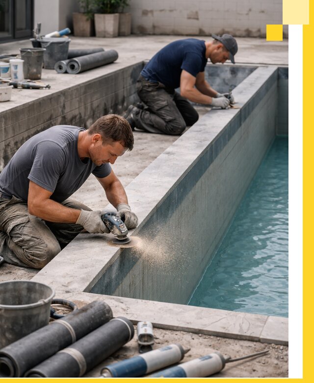 Профессиональный ремонт бассейнов под ключ в Шуе