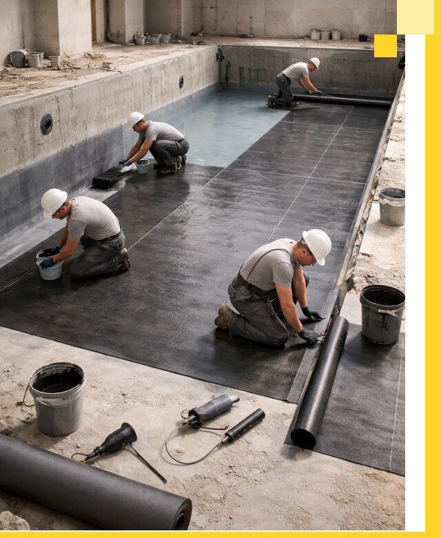 Профессиональная гидроизоляция бассейнов и чаш в Шуе под ключ