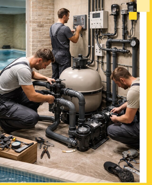 Комплексное оборудование для бассейнов под ключ в Шуе