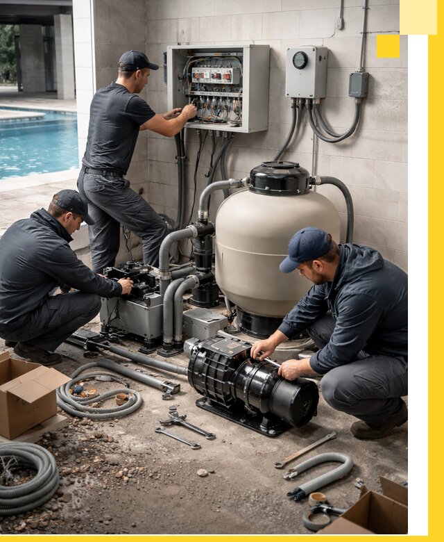 Профессиональный монтаж оборудования для бассейнов в Шуе