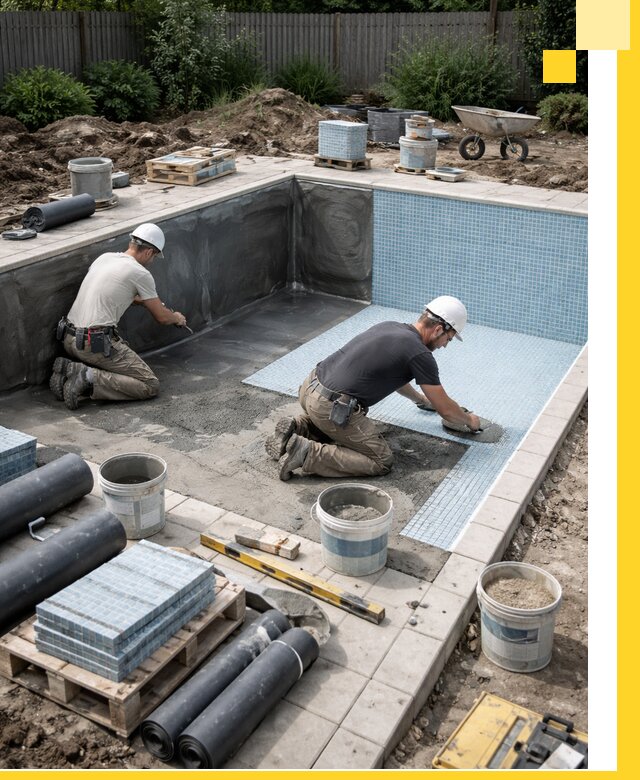 Проектирование и строительство стационарных бассейнов в Шуе