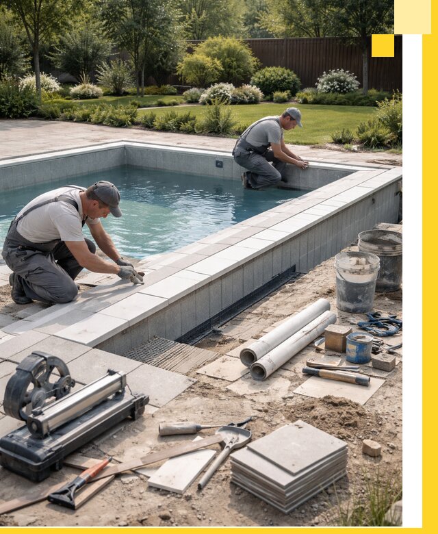 Строительство открытых бассейнов под ключ в Шуе профессионально