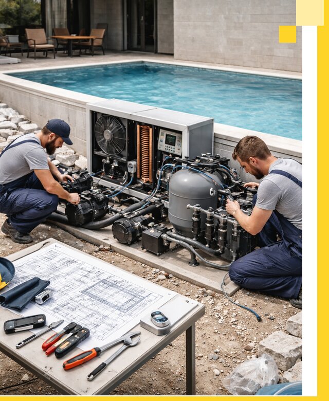 Проектирование и монтаж бассейнов с подогревом в Шуе