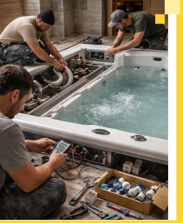 Гидромассажные бассейны под ключ в Шуе, дизайн и монтаж