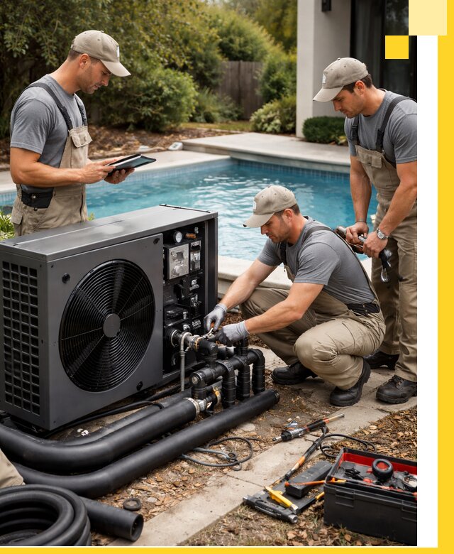 Проектирование и установка тепловых насосов для бассейнов в Шуе