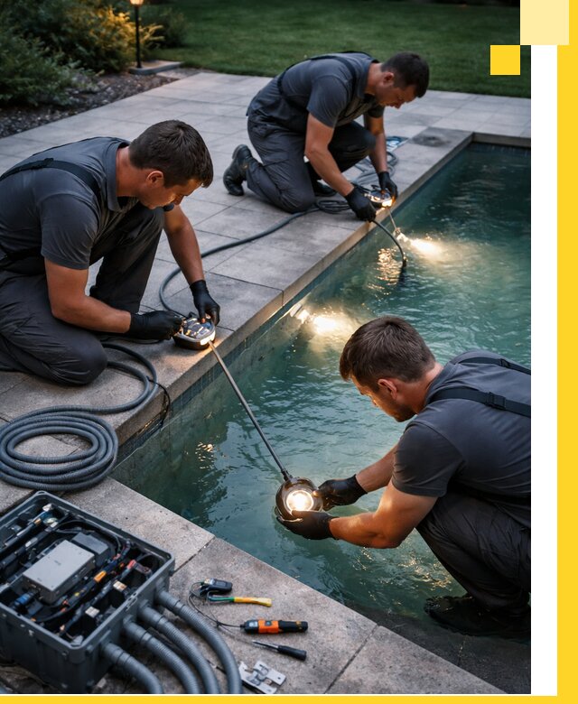 Профессиональное освещение бассейнов в Шуе: дизайн и монтаж