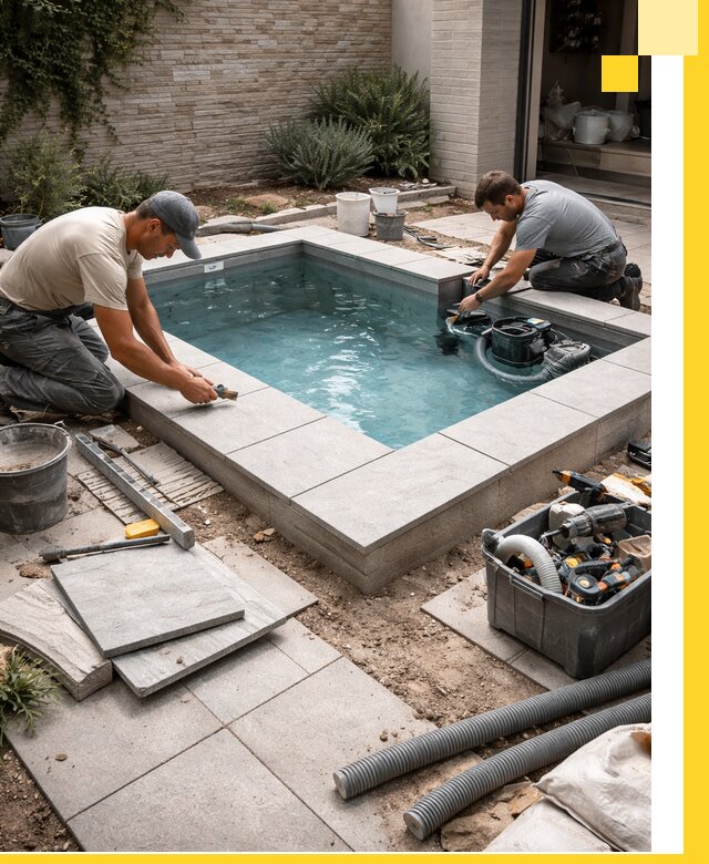 Мини бассейны под ключ в Шуе, дизайн и установка