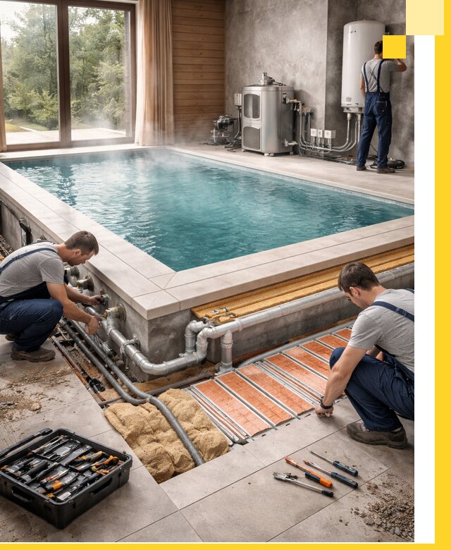 Проектирование и строительство тёплых бассейнов в Шуе