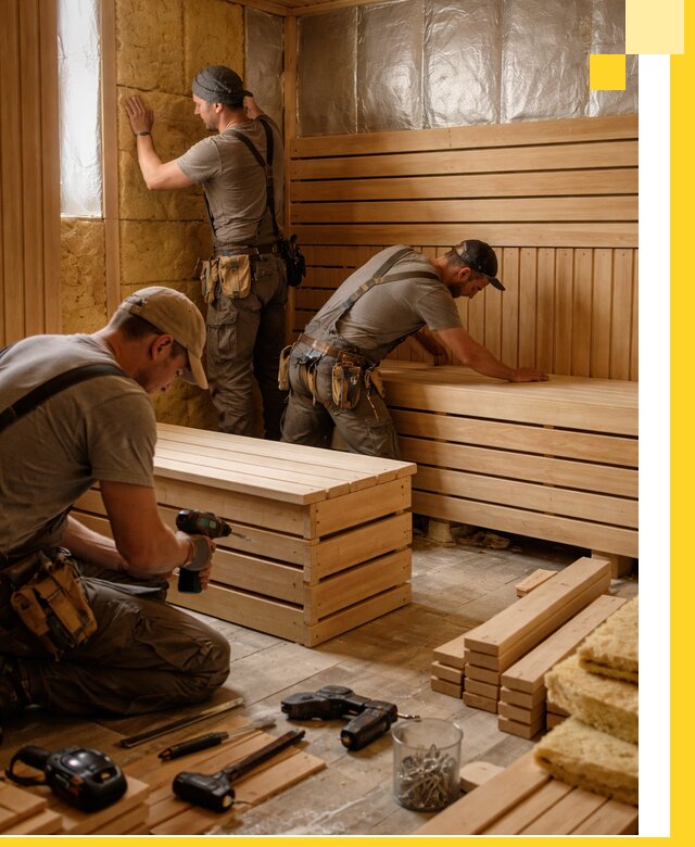 Профессиональное строительство саун под ключ в Шуе