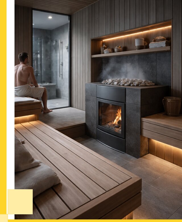 Проект сауны в частном доме в Шуе от 35980 р. | ЭриданШуя