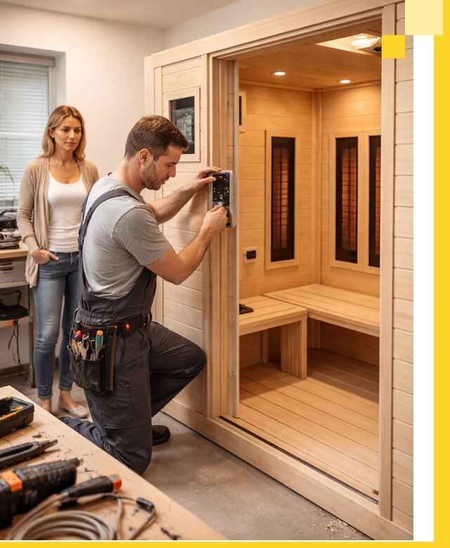 Инфракрасные сауны под ключ в Шуе продажа и установка