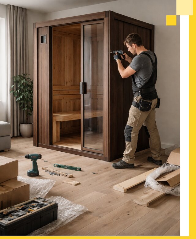 Установка и производство мини саун под ключ в Шуе