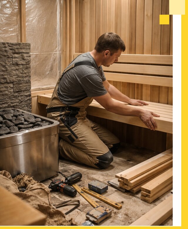 Сауны для дома под ключ с проектированием и монтажом в Шуе