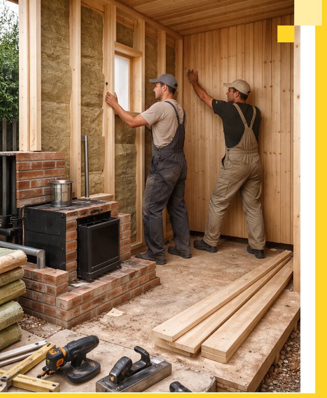 Строительство и установка дачных саун под ключ в Шуе