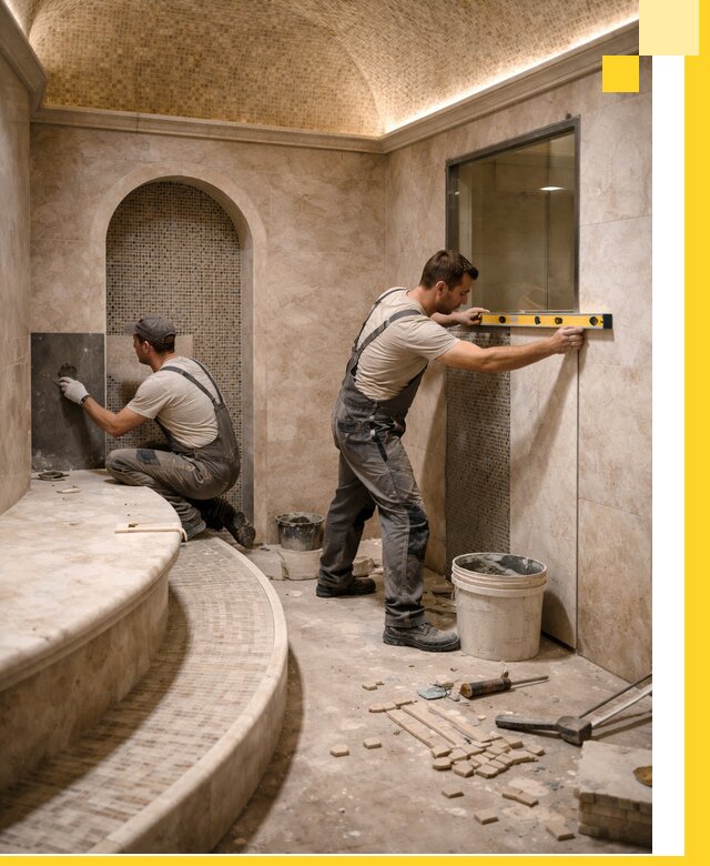 Проектирование и строительство саун с хамамом под ключ в Шуе