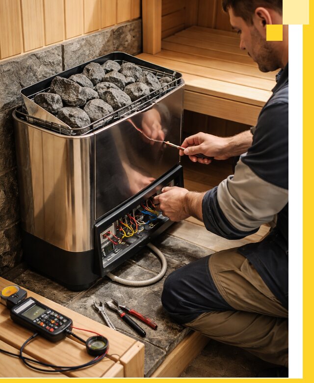 Продажа и установка электрокаменок для саун в Шуе